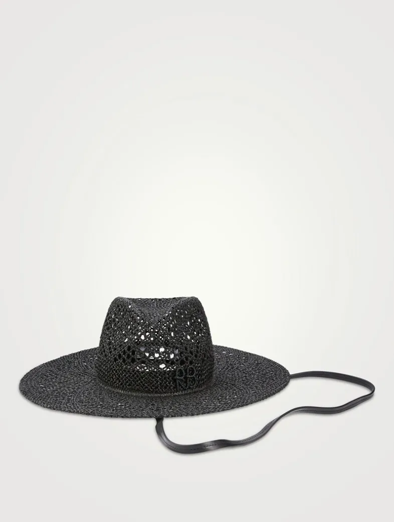Fedora Hat With Neck Tie