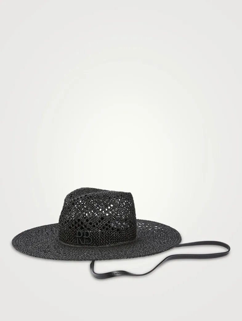 Fedora Hat With Neck Tie