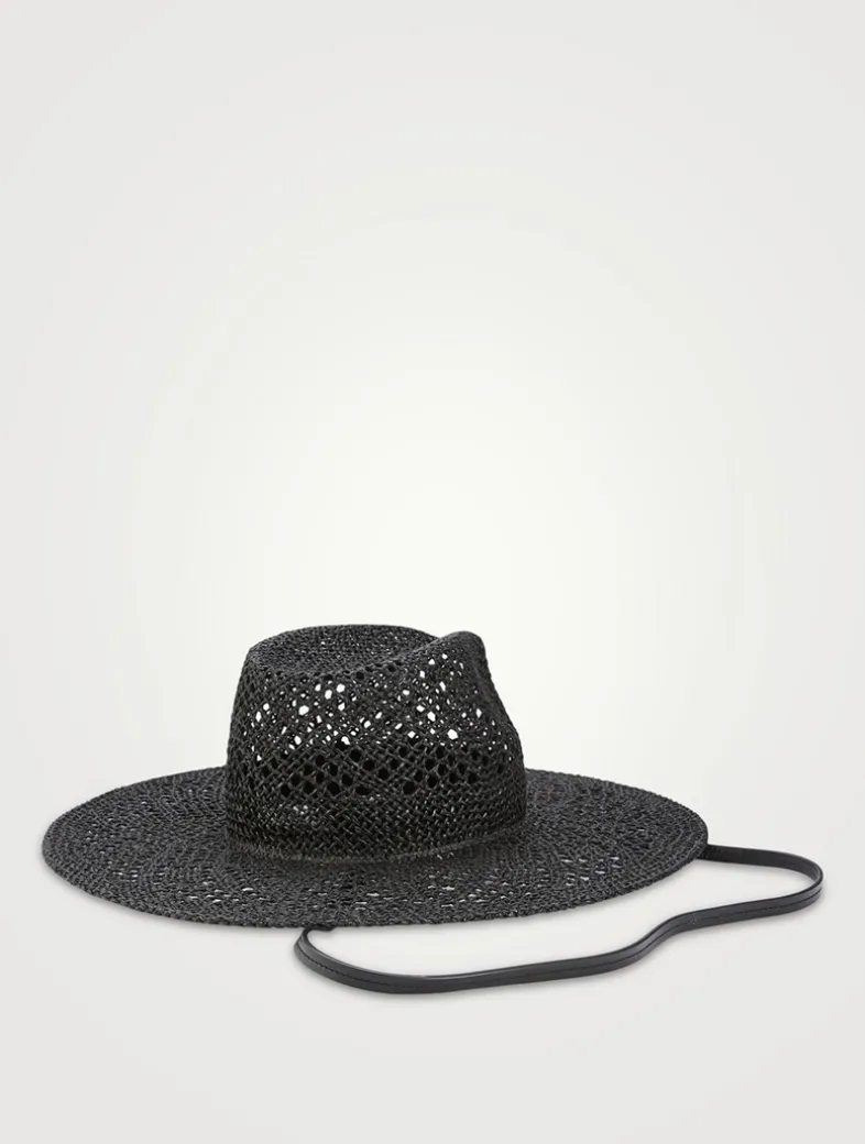 Fedora Hat With Neck Tie