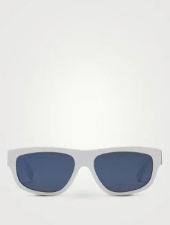 Fendi Diagonal Geometric Sunglasses