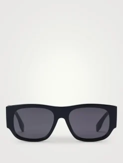 Fendi Diagonal Rectangular Sunglasses