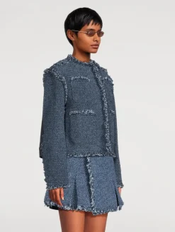 Fendi First Crystal Oval Sunglasses