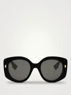 Fendi Roma Round Sunglasses