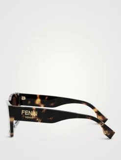 Fendi Roma Square Sunglasses