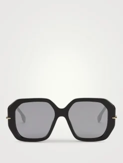Fendi Selleria Geometric Sunglasses