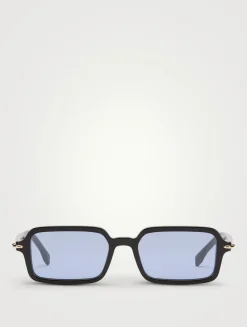 Fendi Selleria Rectangular Sunglasses