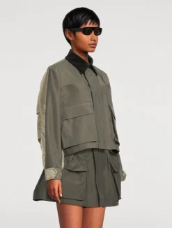 Fendi Signature Rectangular Sunglasses