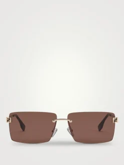Fendi Sky Rectangular Sunglasses