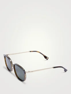 Fendi Travel Oval Sunglasses