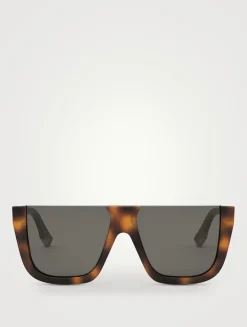 Fendi Way Oversized Square Sunglasses