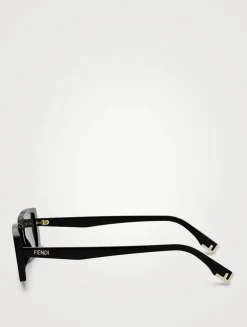 Fendi Way Rectangular Sunglasses