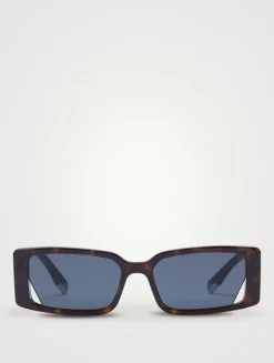 Fendi Way Rectangular Sunglasses