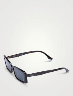 Fendi Way Rectangular Sunglasses