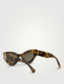 FF Diamond Cat Eye Sunglasses