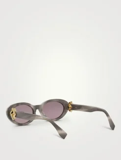 FF Diamonds Oval Sunglasses