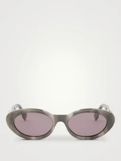 FF Diamonds Oval Sunglasses