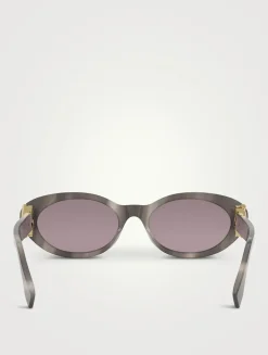 FF Diamonds Oval Sunglasses