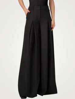 Fiorello Cotton Gabardine Palazzo Pants