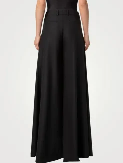 Fiorello Cotton Gabardine Palazzo Pants