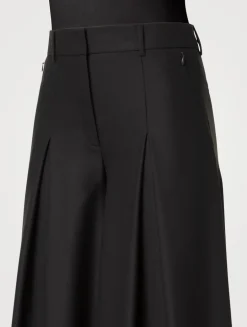 Fiorello Cotton Gabardine Palazzo Pants