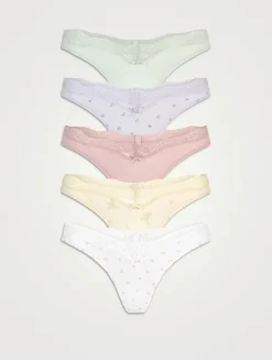 Fits Everybody Lace Thong Pack