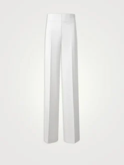 Fiyuki Double-Face Wool Trousers