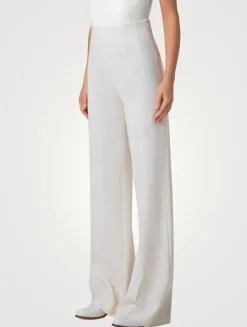 Fiyuki Double-Face Wool Trousers