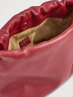 Flamenco Leather Purse With Donut Chain