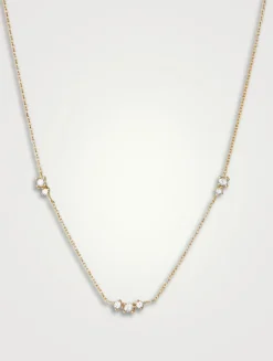 Floating Sapphire Necklace