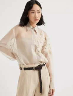 Flora Appliqué Shirt