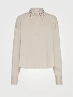 Flora Embroidery Shirt