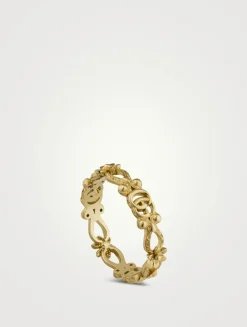 Flora 18K Gold Ring