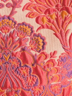 Floral Jacquard Sheath Dress