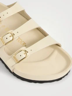 Florida Exquisite Patent Leather Slide Sandals