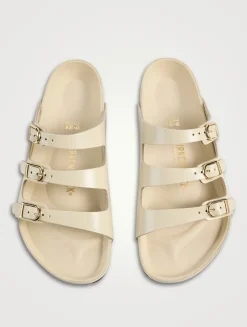 Florida Exquisite Patent Leather Slide Sandals