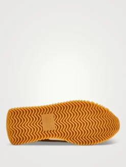 Flow Runner 2.0 Nylon And Suede Sneakers