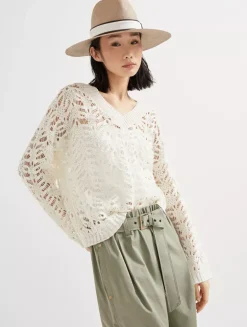 Foliage Lace Sweater