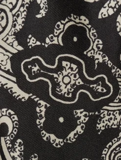 Frances Silk Shorts In Bandana Print