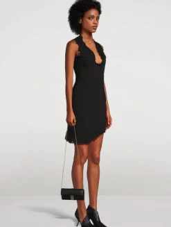 Frayed Denim Mini Dress