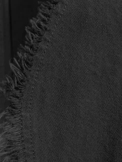 Frayed Denim Mini Dress