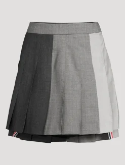 Fresco Funmix Pleated Mini Skirt