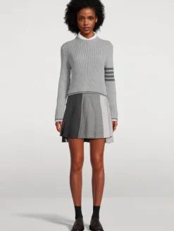 Fresco Funmix Pleated Mini Skirt