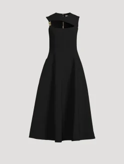Freya Cut-Out Midi Dress