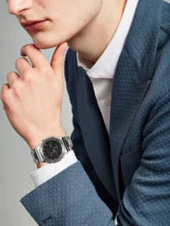 Full Metal 2100 Series Stainless Steel Bracelet Watch