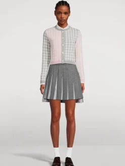Funmix Gingham Cardigan
