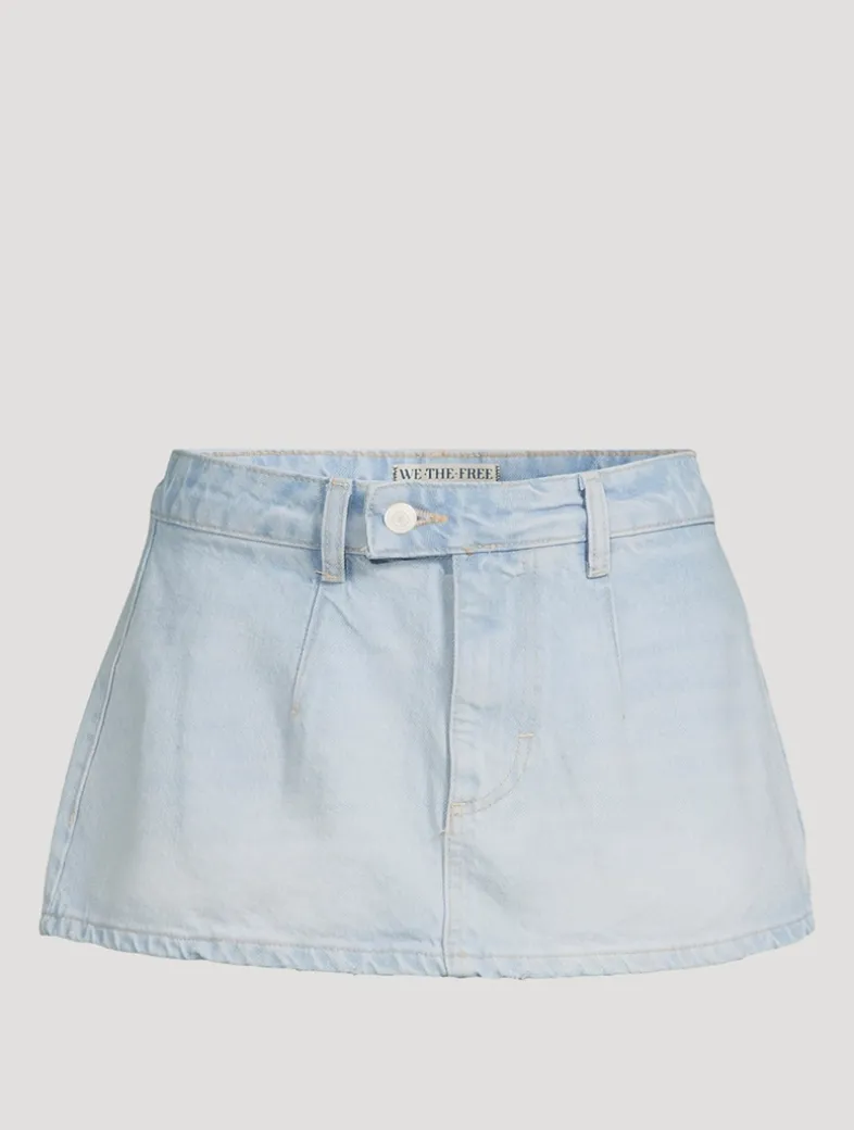 Gallivanting Denim Skort