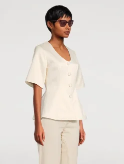 Gancini Rectangular Sunglasses