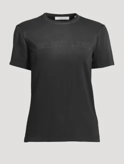 Garment-Dyed Slim T-Shirt