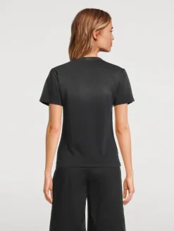 Garment-Dyed Slim T-Shirt