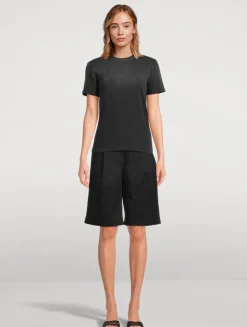 Garment-Dyed Slim T-Shirt